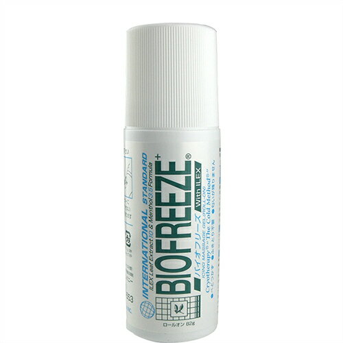 【BIOFREEZE】バイオフリーズ ロールオン(82g) ロールタイプ + お試し(5g)セット - アイシングマッサージジェル(ボディ用) 82g