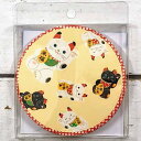 ペーパーコースター 招き猫 フロンティア 和柄 和風 お土産 海外 ギフト パーティー かわいい おしゃれ プレゼント おもてなし 御祝の席