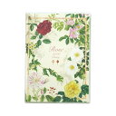 2026ダイアリーA6 クラシックローズ生成り地|dy-140 2026年 ダイアリー 手帳 A6サイズ 花柄 植物 ばら バラ ローズ 薔薇 25年12月始ま...