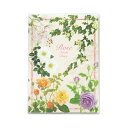 2026ダイアリーA6 クラシックローズピンク地|dy-141 2026年 ダイアリー 手帳 A6サイズ 花柄 植物 ばら バラ ローズ 薔薇 25年12月始ま...