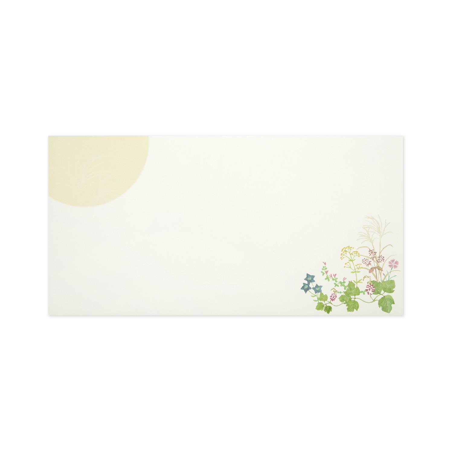 Rakuten - 封筒 秋の草花｜ev-628 手紙 添え状 あいさつ 挨拶 季節の挨拶 お祝い 内祝い お礼 メッセージ 花 草花 秋 秋柄 上品 華やか かわいい 可愛い おしゃれ オシャレ お洒落 季節 文具 文房具 フロンティア