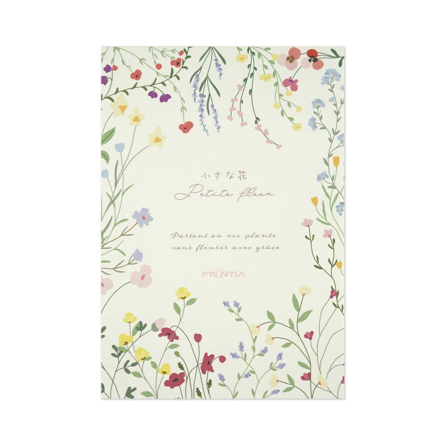 はがき箋　Petite　Fleur　小さな花｜hgs-500