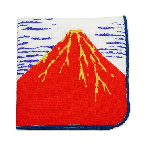 和タオル 赤富士|hkc-010 和柄 日本製 国産 ハンドタオル ガーゼハンカチ はんかち 25x25cm 外国人 お土産 ギフト プレゼント 和タオル 赤富士|hkc-010 和柄 日本製 国産 ハンドタオル ガーゼハンカチ はんかち 25x25cm 外国人 お土産 ギフト プレゼント