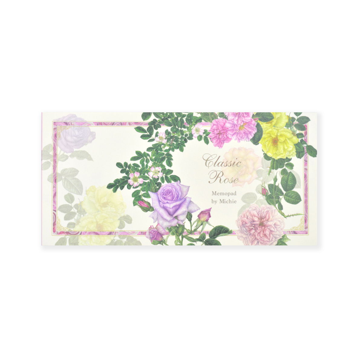 一筆箋　クラシックローズ　リース｜mp-528