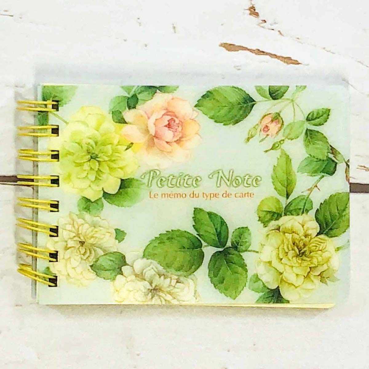 A7リングプチノート ワイルドローズ フロンティア デザイン おしゃれ 大人