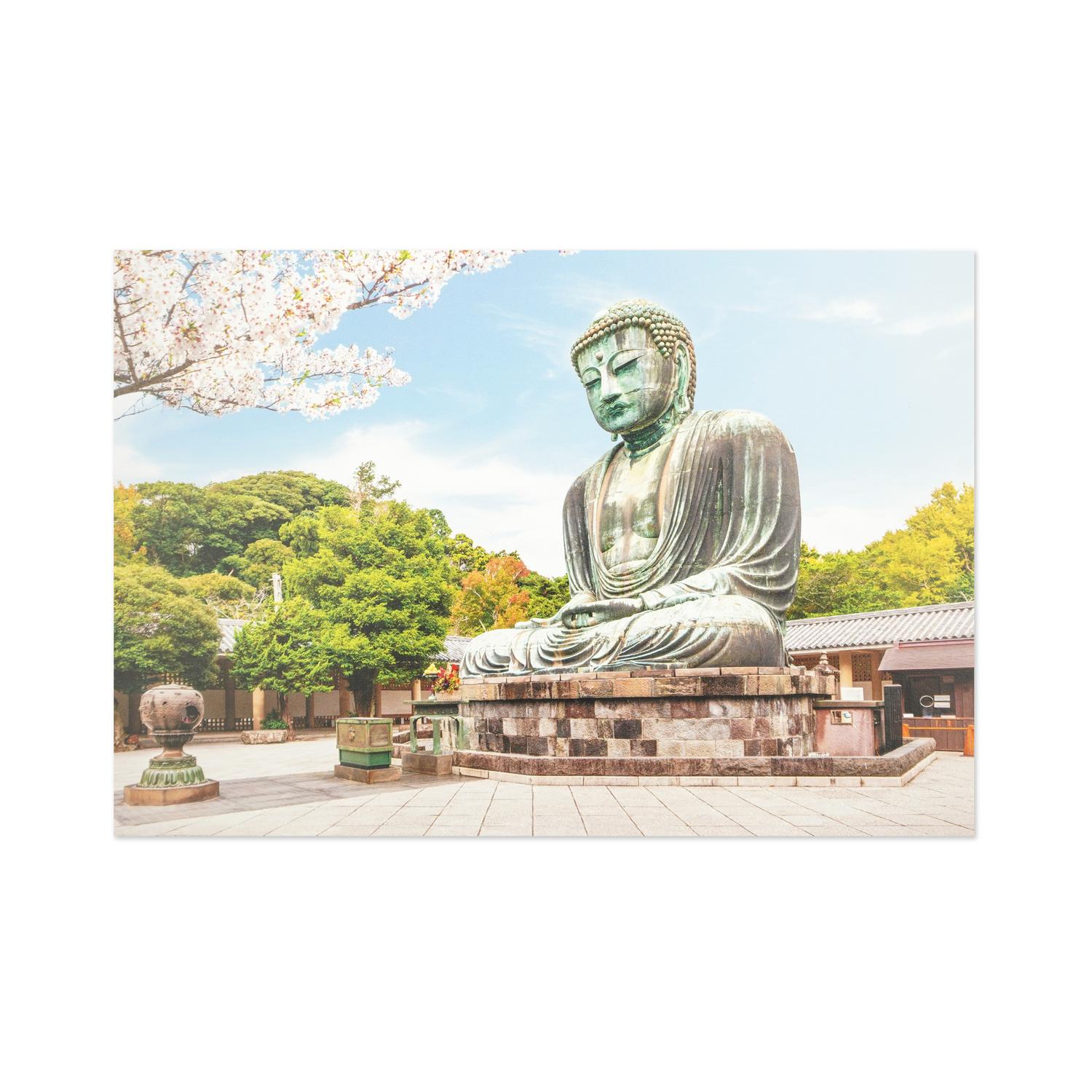 ポストカード　桜と大仏｜pcr-159
