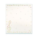 色紙 ト音記号|sk-015 フロンティア 寄書 寄せ書き 大色紙 242 x 273mm 大人数 カラー おしゃれ お洒落 シンプル かわいい 可愛い 上品 ...