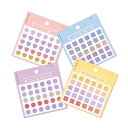 SHINY PALETTE STICKER（シャイニーパレットステッカー） ドロップステッカー PLAN do MEシリーズ フロンティア オーロラシール 文具 ステーショナリー