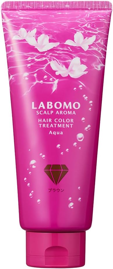 アートネイチャー ラボモ スカルプアロマ ヘアカラートリートメント ブラウン アクア ヘアカラー 白髪染め 毛染め 白髪ケア
