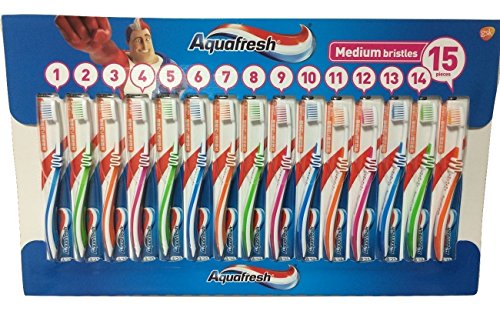 アクアフレッシュ Aquafresh ハブラシ 15本