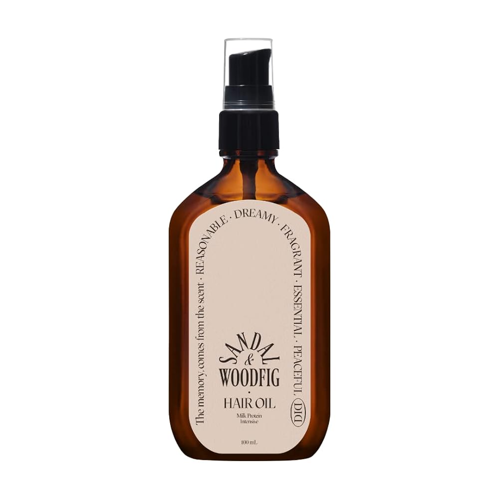 【odiD】ミルクプロテイン インテンシブヘアオイル100ml(サンダルウッドフィグ) ヘアケア ダメージケア ふわふわ さらさら髪