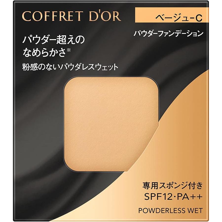 Rakuten - COFFRET D'OR コフレドールパウダレスウェット ベージュ-Cファンデーション 詰め替え 7.5g
