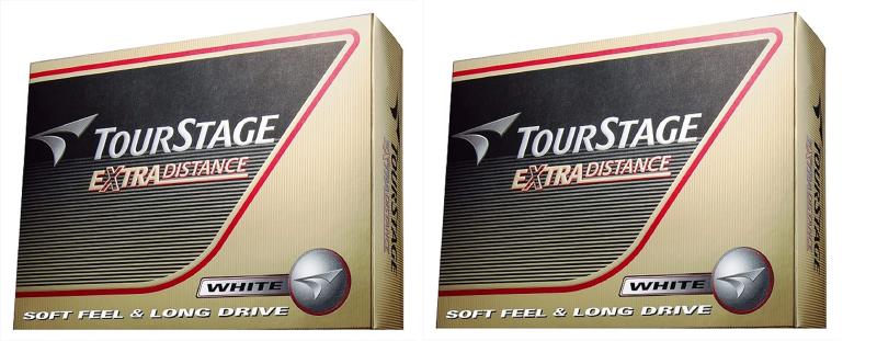 ブリヂストン ゴルフボール ツアーステージ エクストラディスタンス 2ダースセット(24球入)