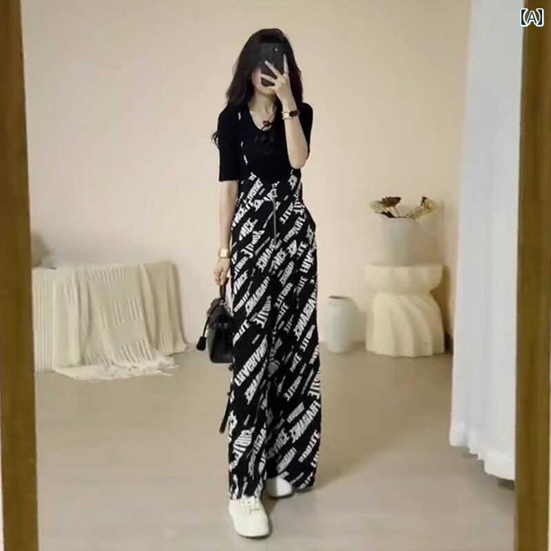 サロペット レディース おしゃれ 夏 薄手 シフォン 花柄 キャミソール ワイドパンツ ゆったり 体型カバー かわいい きれいめ カジュアル