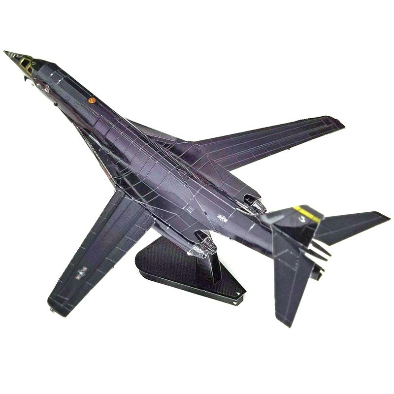 立体 パズル 大人 3d 金属 メタル 錬鉄 ステンレス 鋼 DIY 組立 モデル ランサー 爆撃機 おもちゃ 趣味..