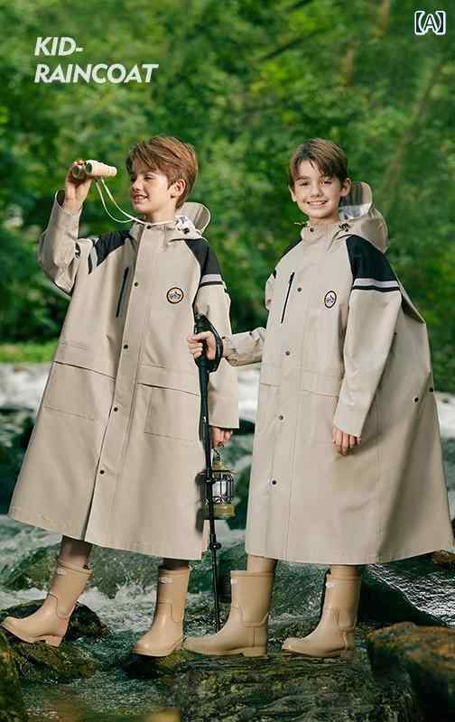 カッパ 雨具 子供 男の子 女の子 防水 フード ファスナー ボタン 大きいサイズ リュック対応 ロゴ アニ..