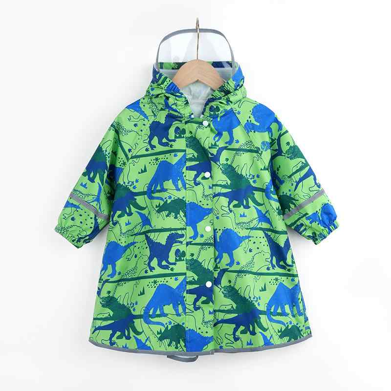 カッパ 雨具 子供 キッズ 男の子 女の子 ボタン フード 反射テープ リュック対応 速乾 軽量 防水 薄手 ..