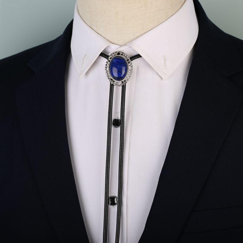 ループタイ メンズ レディース ボロタイ ロープ アクセサリー ネックレス ネクタイ代わり 英国風 韓国 オフィス カジュアル シンプル おしゃれ