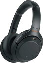 ソニー SONY ワイヤレスノイズキャンセリングヘッドホン WH-1000XM3 B : LDAC/Bluetooth/ハイレゾ 最大30時間連続再生 密閉型 マイク付 2018年モデル ブラック ヘッドホン単品/2本目セット