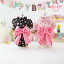 犬の服 ドックウェア かわいい 猫 ペット 和 着物 浴衣 写真 撮影 正月 七五三 節句 こどもの日 ひな祭り 誕生日 黒 ピンク リボン 帯 アイス 花