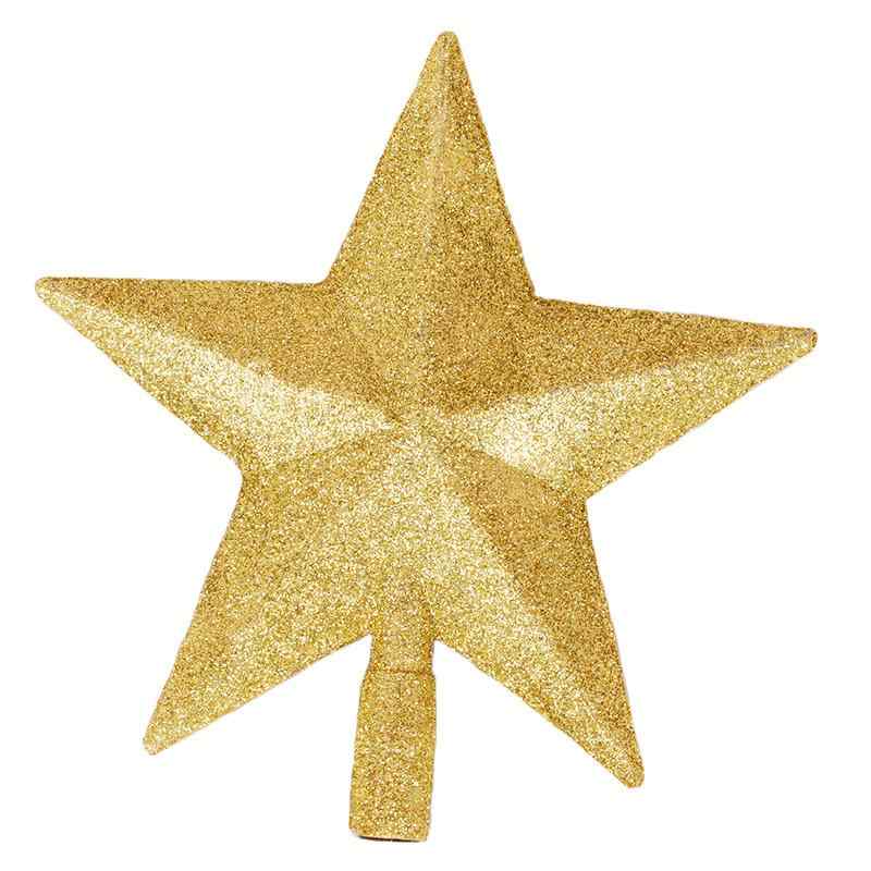 クリスマスツリー 星 トップ おしゃれ オーナメント クリスマスデコレーション アクセサリー プチプラ ゴールド 立体 キラキラ 装飾