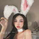 うさ耳 カチューシャ キッズ ヘアアクセサリー バニーガール かわいい ウサギ 白 ふわふわ ロング コスプレ 仮装 イベント ハロウィン