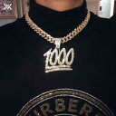 太い チェーン ネックレス 極太 マイアミ キューバン ヒップホップ ごつい ラップ アメリカン ストリート ICED OUT アイスアウト デジタル ストーン...
