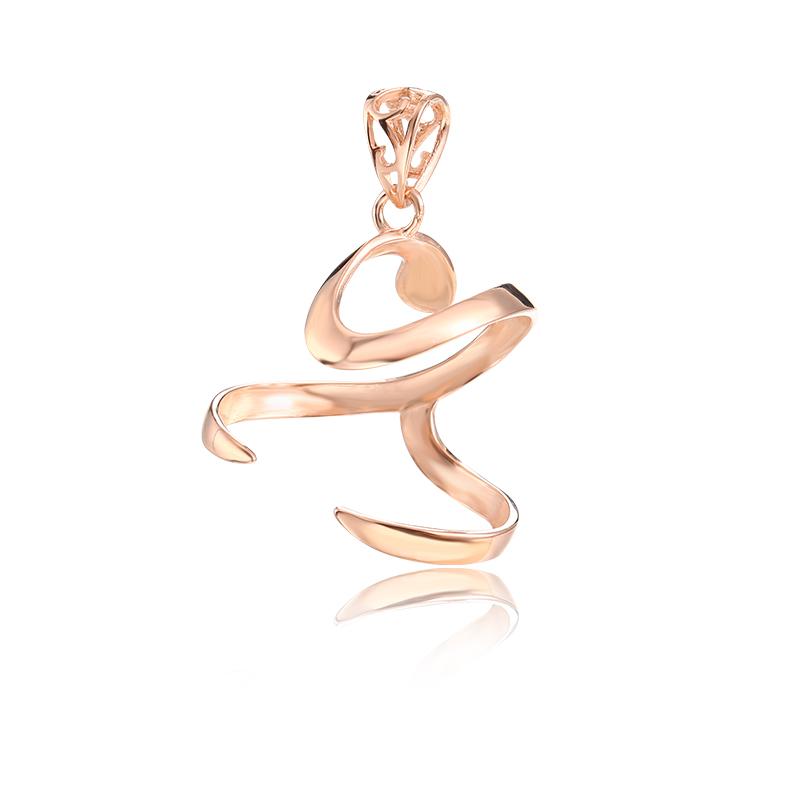 空枠 ペンダント S925 スターリングシルバー 空ホルダー ブラケット 形状 ユニバーサル バックル ゴールド プラチナカラー ローズゴールド レディース素材: シルバー金属素材：シルバー925状態: 新品色・サイズローズゴールド{石のサ...