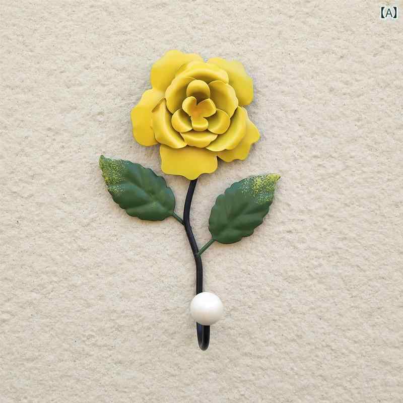 玄関 鍵 フック アイアン 壁掛け おしゃれ 装飾 吊り下げ 穴 軽い リビング 部屋 壁 インテリア 収納 ..