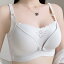 授乳ブラ おしゃれ 前開き ボタン 垂れ下がり 防止 妊婦妊娠期 ブラジャー下着 ノンワイヤー ギャザー ..