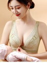 授乳ブラ おしゃれ 前開き ボタン 薄型 軽量 ブラジャー ギャザー 垂れ下がり 防止 母乳 薄手 産後 妊娠期 快適 通気性 肌色 緑 黒 1