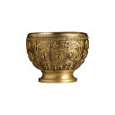 仏具 小物 チベット仏教 聖水 供杯 ワイン 椀 仏前 供養 祭壇 仏陀 家庭用 縁起物 装飾 耐久性 単品 セット おしゃれ 真鍮 彫刻 百福 竹(3)