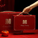 現金 ケース 赤 中国 結婚 婚約 結納 贈り物 箱 お祝い 婚礼用品 セット スエード 大容量 ギフト ジュエリー 保管ボックス 伝統的 幸福 縁起 レトロ