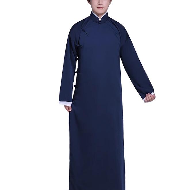 チャイナ服 メンズ 子供 男の子 夏 チャンパオ 長袍 中国 レトロ 宮廷 衣装 コスプレ パフォーマンス 結婚式 ブライズメイド スリット 大きいサイズ 青 緑 赤