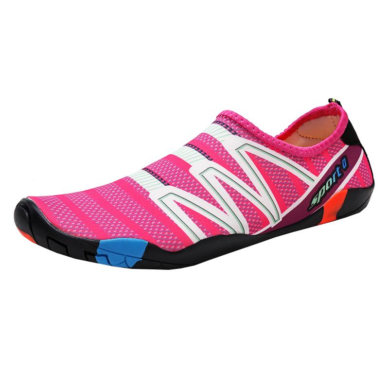 マリンシューズ 大人 女性用 スイミング サンダル 男性用 速乾性 滑り止め ビーチ 海 砂浜 通気性 川 柔らかい ライン レタープリント 柄 かっこいい ピ...