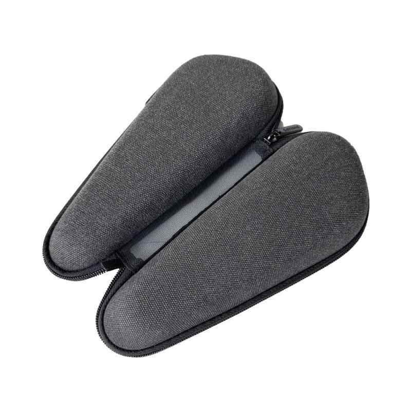 NITNASTOP メンズシェーバー収納ケース ハードケース 電気シェーバー 電気カミソリ 髭剃り 収納ポーチ 保護 かみそり 便利 旅行用 ブラック