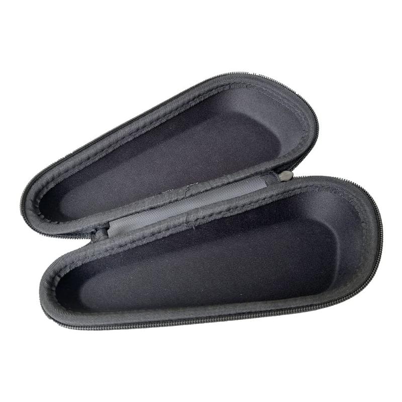 NITNASTOP メンズシェーバー収納ケース ハードケース 電気シェーバー 電気カミソリ 髭剃り 収納ポーチ 保護 かみそり 便利 旅行用 ブラック