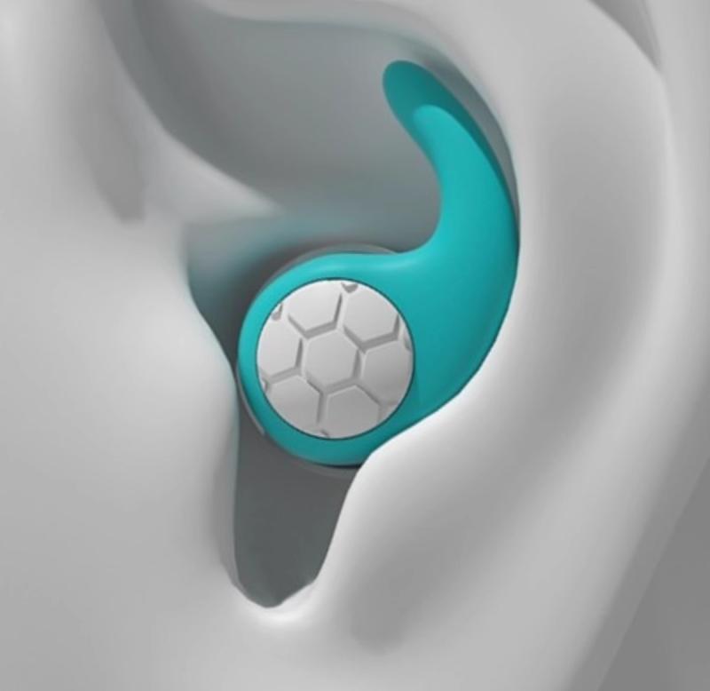 耳栓 シリコン ドイツ製 睡眠用 サイレント 防音 耐ノイズ性 夜間 大人 子供 横向き可能 3層構造 柔らかい 耐久性 落ちにくい 洗える オレンジ 青 ピンク