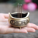 香炉 線香立て 装飾品 インテリア お香 スタンド レトロ 雑貨 プレゼント 癒やし 客間 リビング おしゃれ アジアン 小さめ ポータブル