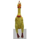 FJK 大声で鳴くニワトリ（shrilling chicken）43cm（イエロー）