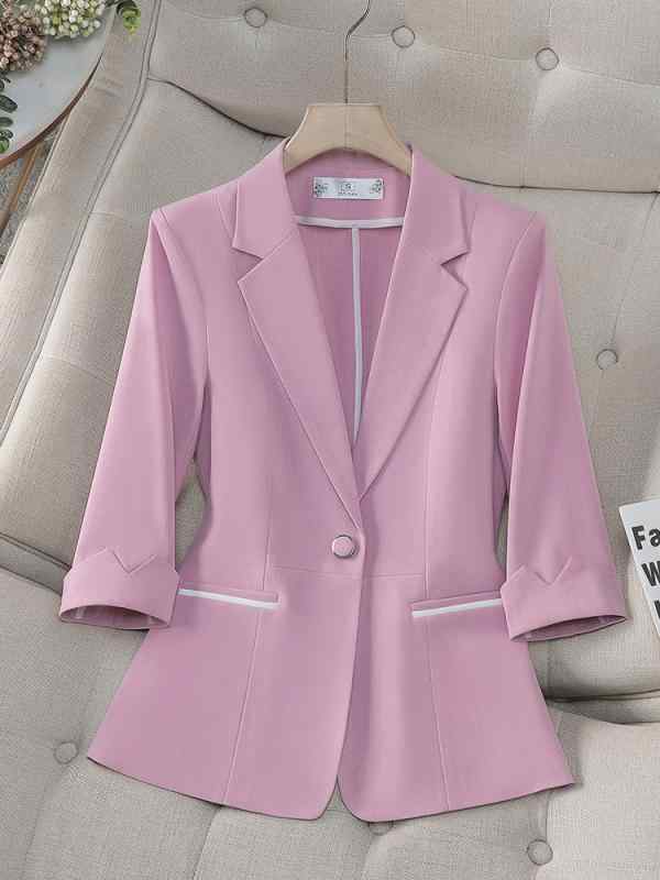 ・主な素材: ポリエステル・カラー展開: ピンク、アプリコット、グリーン・サイズ展開: S、M、L、XL、2XL、3XL、4XL・パンツ丈: ロング丈・袖丈: 七分袖・スタイル: エレガント・袖の形状: レギュラー