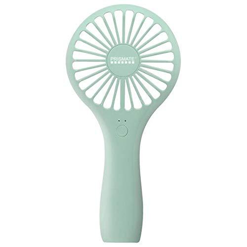 PRISMATE（プリズメイト）充電式スリムハンディファン ネックストラップ付 PR-F030 (パウダーブルー（P..