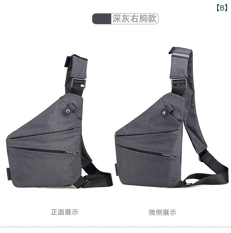 海外旅行 ボディバッグ 男女兼用 チェストバッグ 韓国 ショルダーバッグ ウェストポーチ 斜め掛け 収納 大容量 おしゃれ カジュアル 黒 グレー
