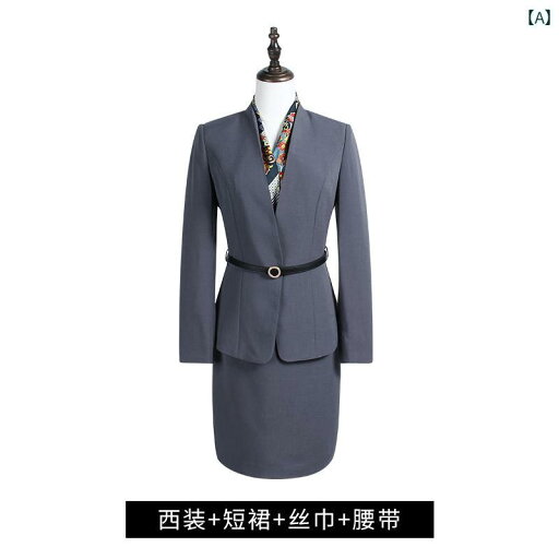 ホテル 制服 おしゃれ グレー スーツ フェミニン フロント デスク 受付 マネージャー ネイビー スカート ホテル 制服 おしゃれ グレー スーツ フェミニン フロント デスク 受付 マネージャー ネイビー スカート