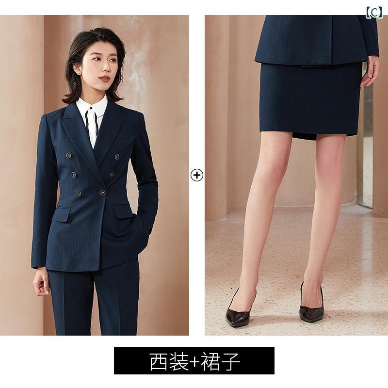 スーツ セットアップ レディース スカート おしゃれ ビジネス 長袖 ブレザー 女性 ...