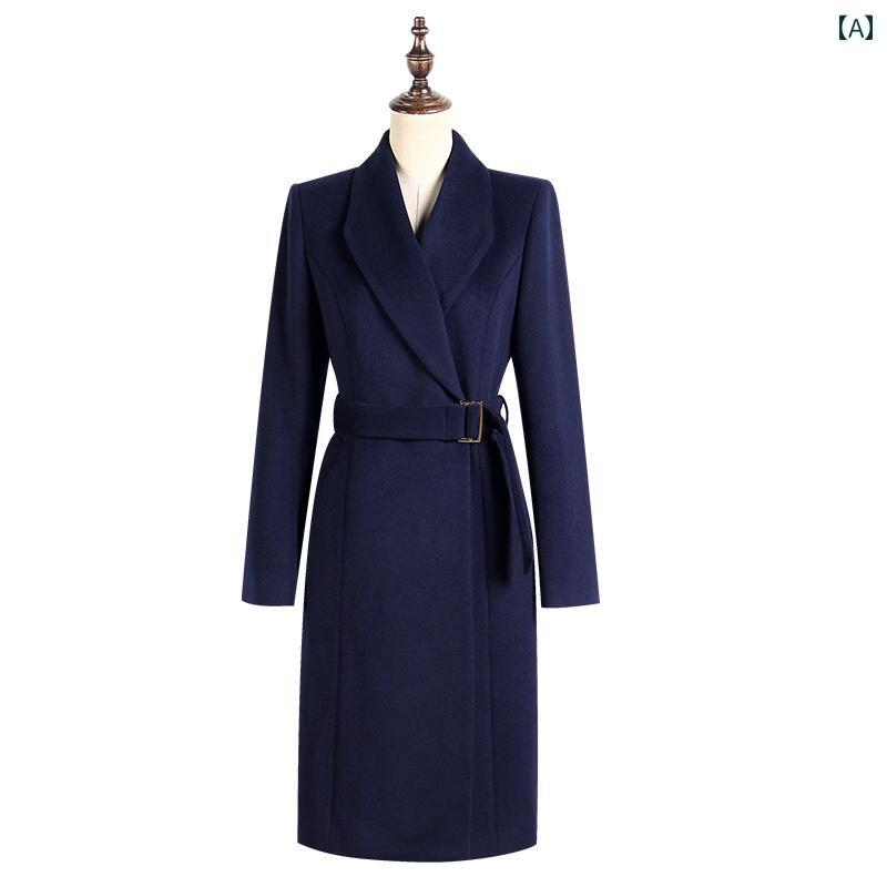 コート レディース 冬 通勤 大人 暖かい 防寒 おしゃれ 用 ウール スチュワーデス 制服 ウール 営業 フロント