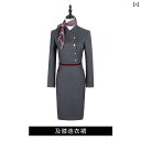 受付 制服 ワンピース レディース おしゃれ 女性 長袖 営業 ホテル フロント 宝石 店舗 ビジネス フォーマル