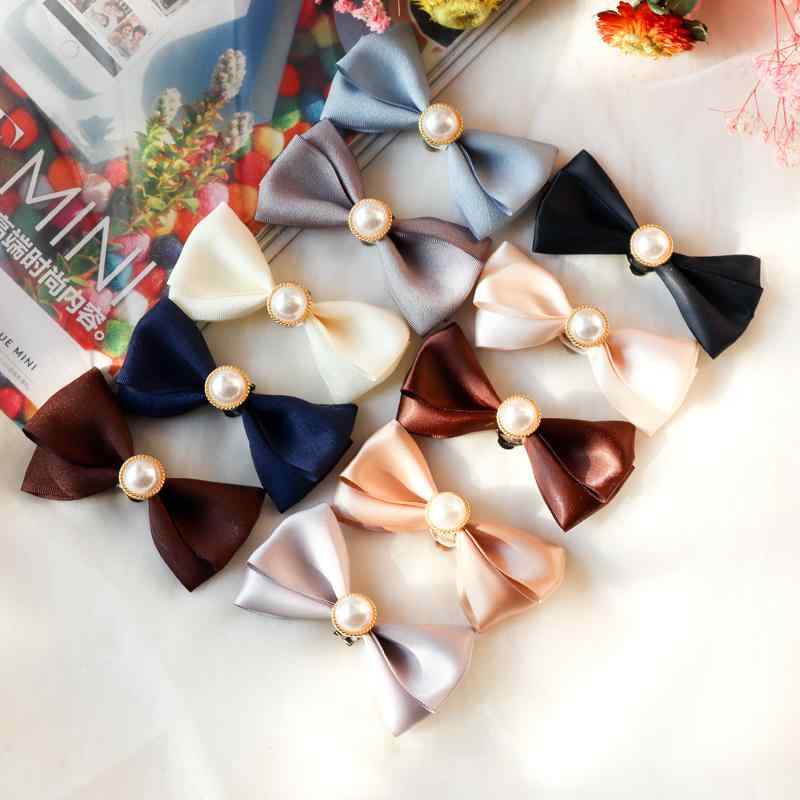 靴 飾り クリップ アクセサリー 取り外し 可能 フォーマル 普段使い シンプル パール おしゃれ リボン 青 白 黒 アクセント ワンポイント サテン マット