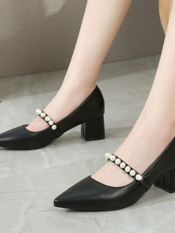 パンプス ストラップ 後付け ハイヒール 脱落 防止 靴 紐 バックル パール フィット レディース 簡単 ワンポイント 歩きやすい ベルト 取り外し 可能 黒 白 シルバー