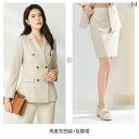 スーツ セットアップ レディース かっこいい 制服 長袖 おしゃれ パンツ 女性 春秋 面接 フォーマル ダブルブレスト ジャケット